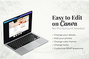 Romantic Beige Wedding Website, a Landing Page Template by Everyday Perfection (Thumbnail 5 of 12)