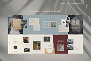 Old Money Aesthetic Canva Templates, a Social Media Template by CanvaTemplateClubCo (Thumbnail 5 of 12)