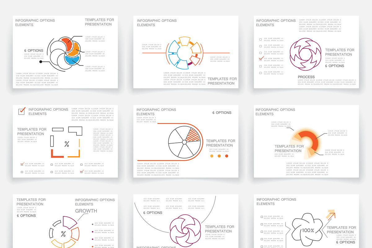 Infographic brochure elements, a Work Illustration by Mechik (Photo 4 of 10)