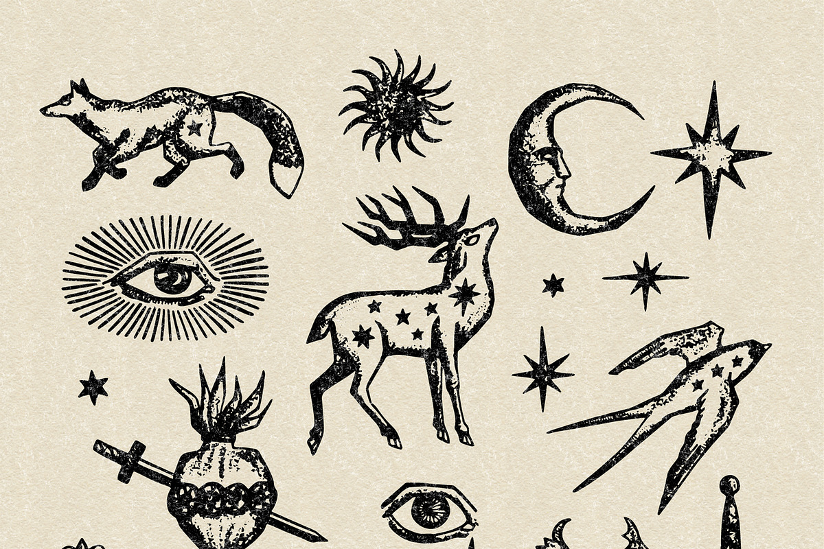 Vintage Dark Academia Bundle, an Object Graphic by Annie Konst (Photo 2 of 14)