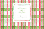 Christmas Plaid Green Red DIY, a Graphic by LABFcreations (Thumbnail 2 of 4)