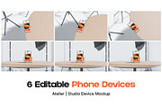 Atelier | Studio Device Mockups, a Product Mockup by orenjidesign (Thumbnail 8 of 13)