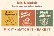 Bakery & Pastry Doodle Set, a Food Illustration by OREHOVKA (Thumbnail 4 of 4)