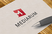 Letter M - Logo Template, a Branding & Logo Template by survivor (Thumbnail 1 of 3)