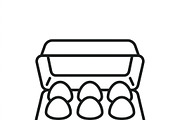 41 Farmers Market Produce Icons, an Outline Icon by adenpinkstore (Thumbnail 14 of 14)