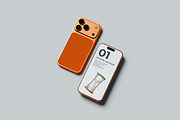Iphone 17 Pro Mockup, a Mockup by NyakBiett (Thumbnail 4 of 5)