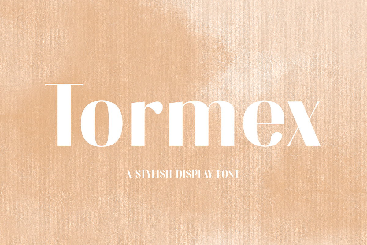 Tormex | Modern Sans Serif Font, a Sans Serif Font by Artdez (Photo 1 of 4)