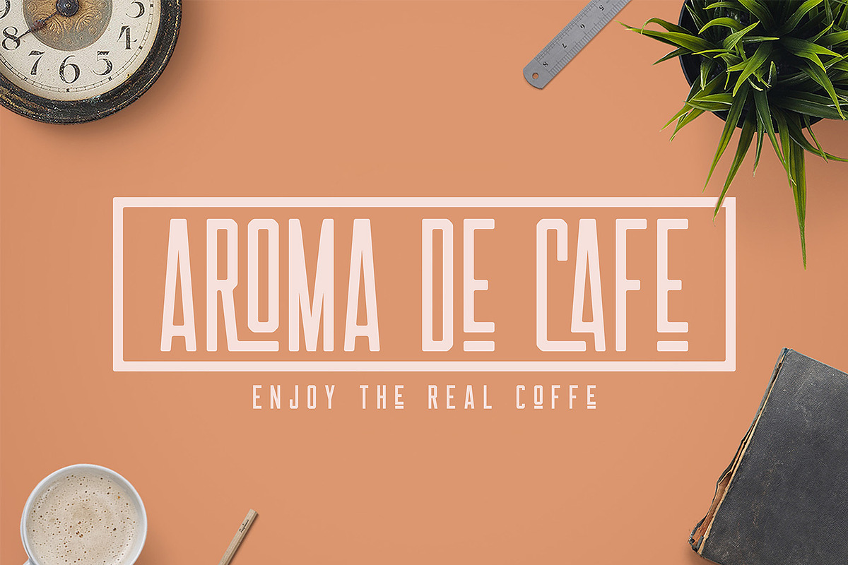 Las Valles Ultra Condensed Typeface, a Sans Serif Font by Kaligra.co (Photo 13 of 23)