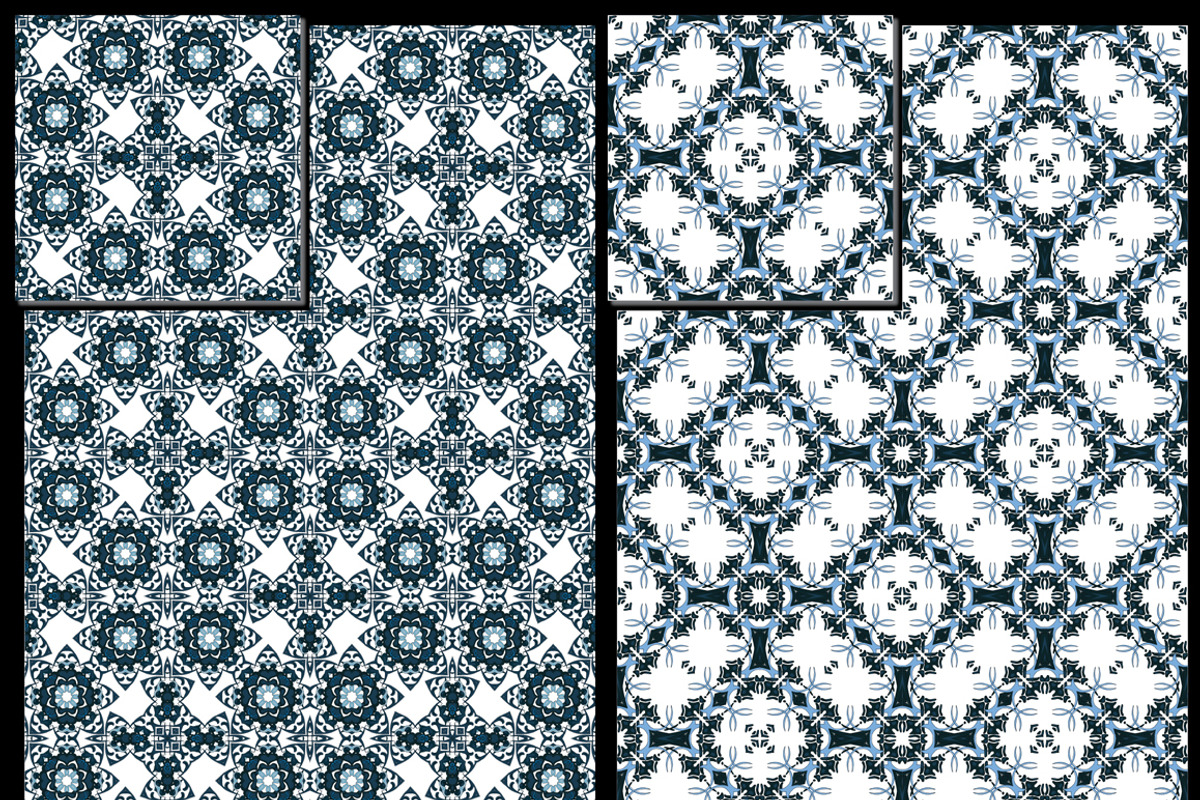 Set 71 - 6 Seamless Patterns, a Pattern Graphic by Little Bird (Photo 3 of 6)