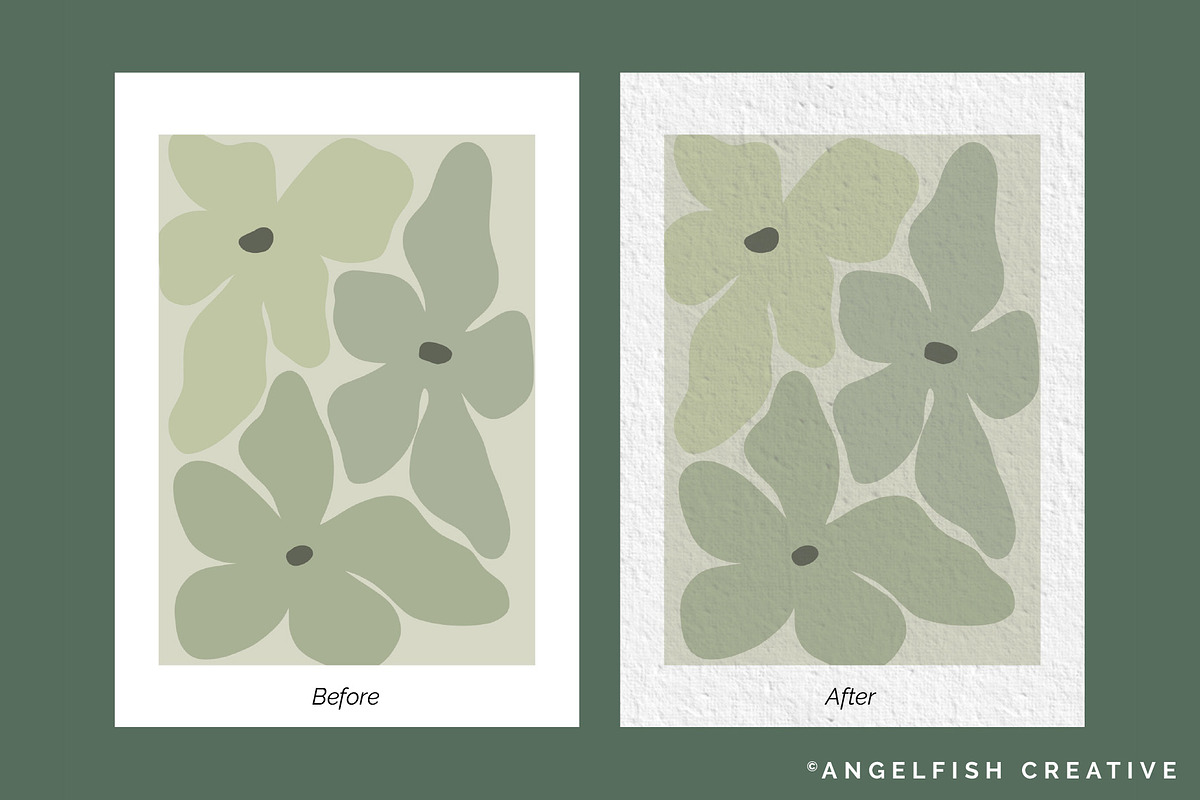 Paper Textures Procreate Brush Set, a Brush Add-On by AngelfishCreative (Photo 10 of 12)
