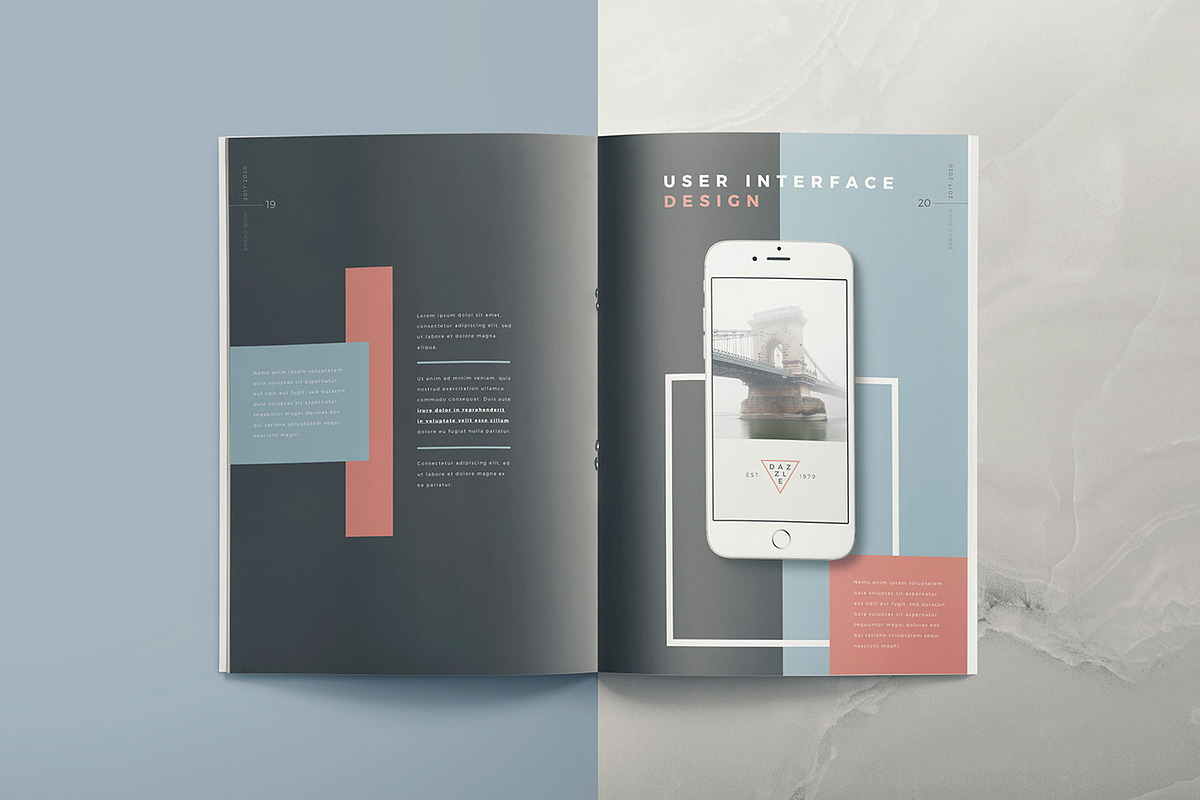 The Voyage - Brand Book Template, a Brochure Template by ZippyPixels (Photo 13 of 16)