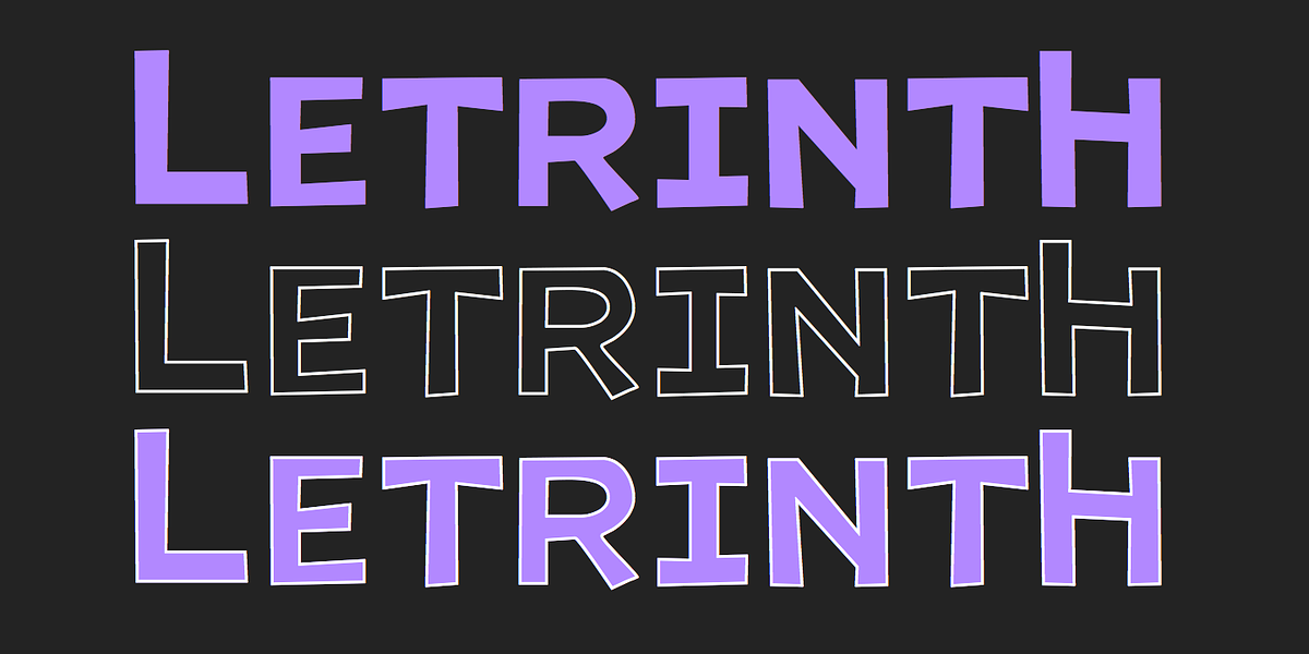 Letrinth, a Handwritten Font by Ingrimayne Type (Photo 4 of 5)
