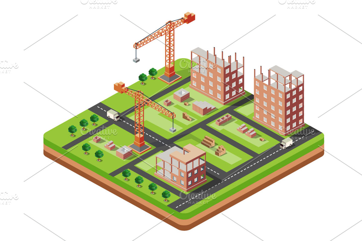Industrial city building, an Object Graphic by AlexZeL (Photo 2 of 5)