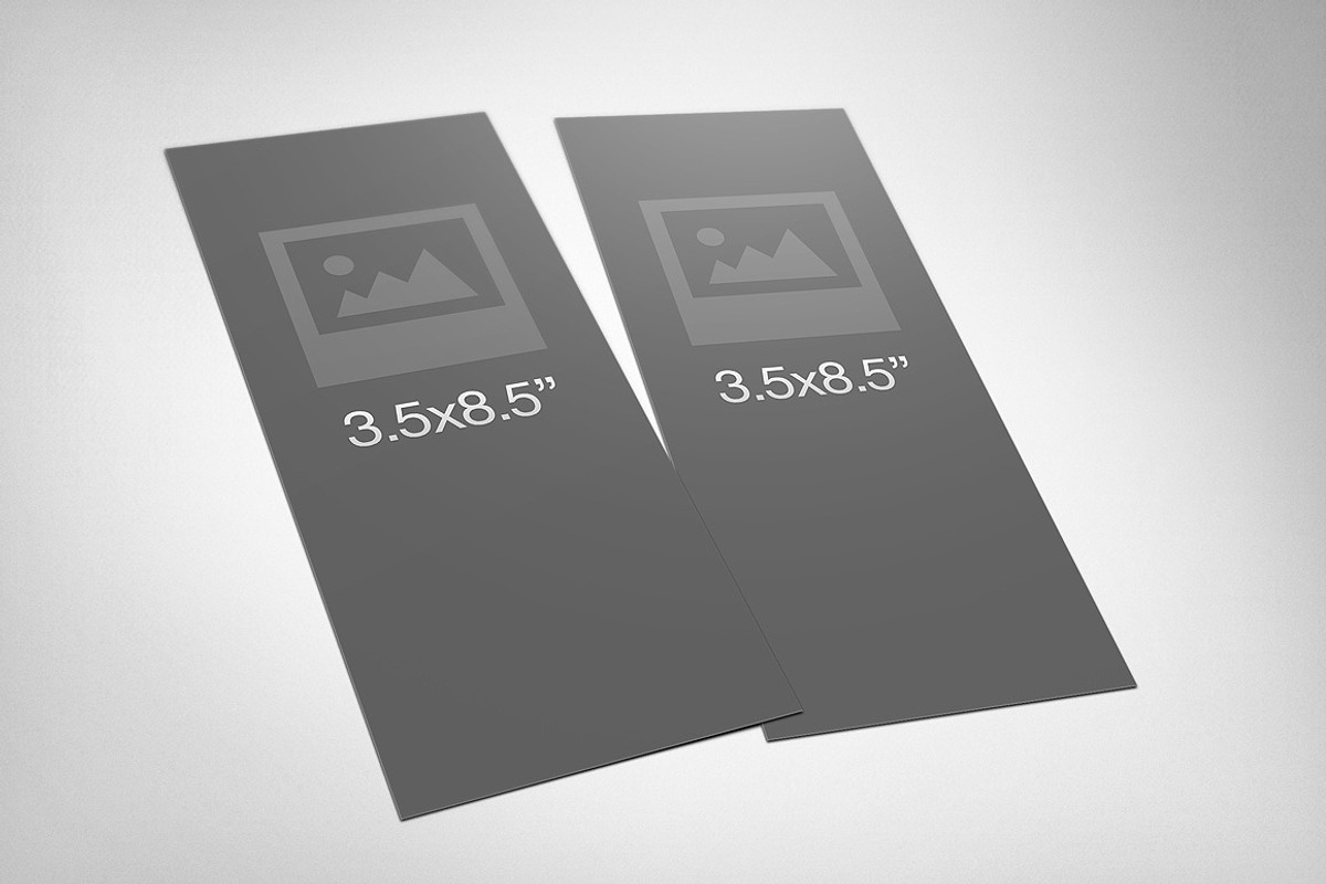 Rack Card Mockup #3, a Print Template by Rafael Oliveira