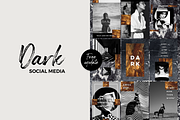 Dark Social Media Pack, a Social Media Template by RedRiver Studio (Thumbnail 7 of 17)