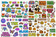 Groovy Mega 500 Stickers Bundle, an Object Graphic by Ckybe's Corner (Thumbnail 5 of 6)