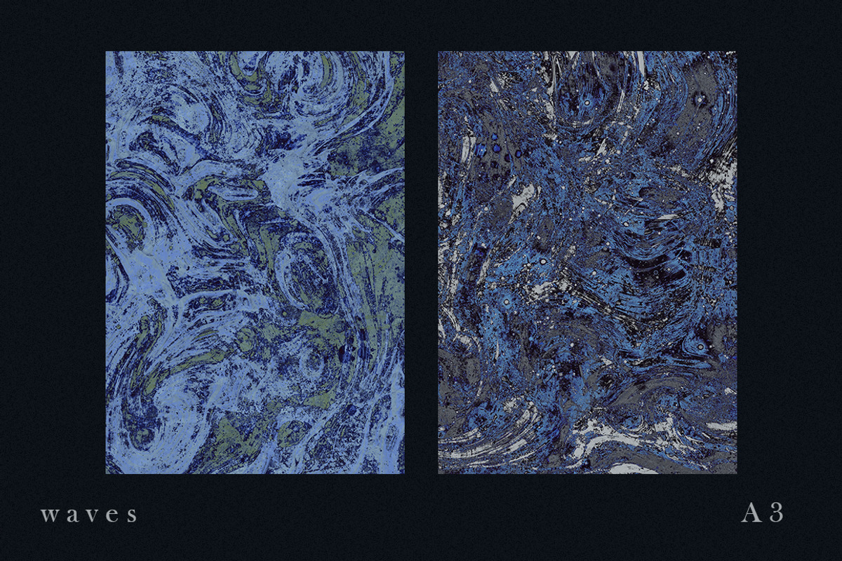 4 Abstract organic arts & posters, a Background Graphic by ghost friend's shop (Photo 3 of 4)