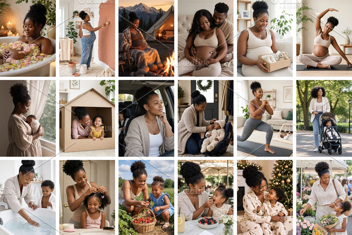 190 Melanin Motherhood Photos, a Person Photo by Selenique Studio (Photo 10 of 15)