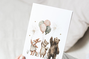 Happy New Year Clipart Animals PNG, a Decorative Illustration by Pati Paints (Thumbnail 11 of 11)