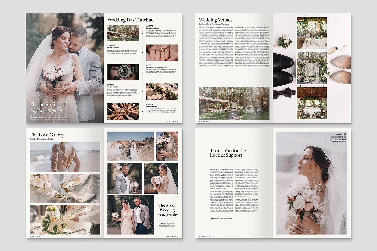 Wedding Day Magazine, a Brochure Template by BrandPacks (Photo 3 of 5)