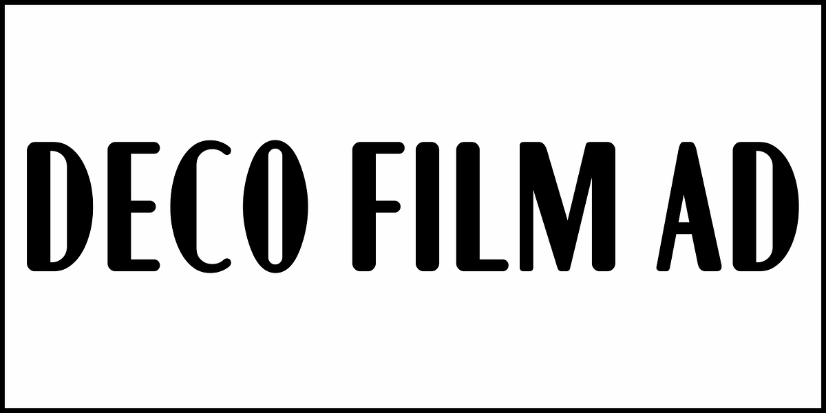 Deco Film Ad JNL, a Sans Serif Font by Jeff Levine Fonts (Photo 2 of 5)