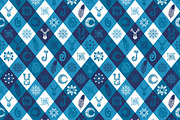 Set of Christmas patterns + bonus, a Pattern Graphic by Dasha_D (Thumbnail 4 of 5)