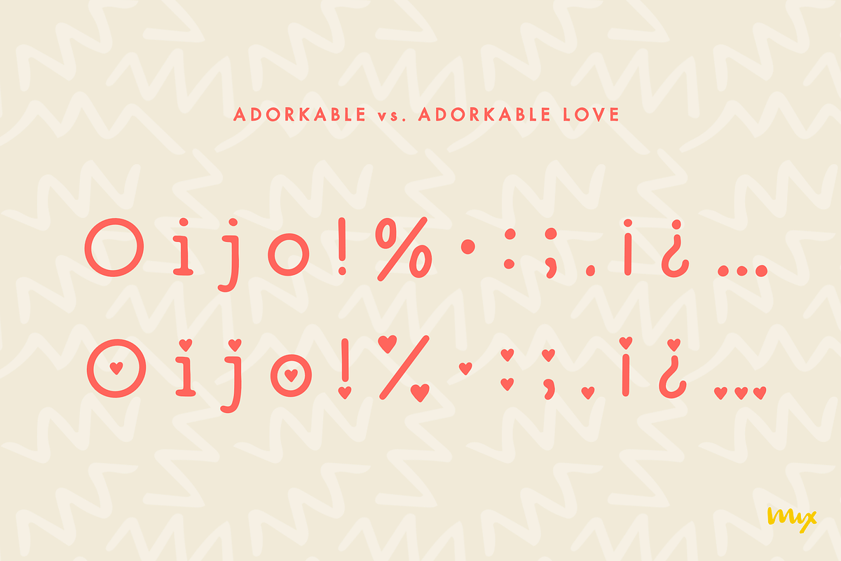 Adorkable - A Handwritten Serif Duo preview 3