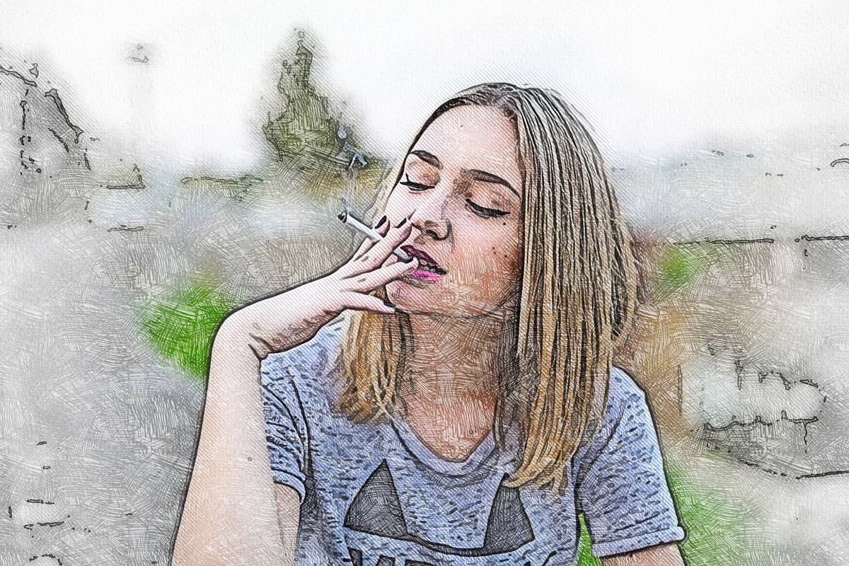 Colored Pencil Art Photoshop Action, an Action Add-On by Photoshop Action (Photo 10 of 10)