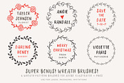 Honey & Lavender Cute Font + Extras, a Sans Serif Font by Mila Garret (Thumbnail 7 of 7)