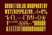 Nathouse Condensed Strong Font, a Sans Serif Font by Artiveko (Thumbnail 2 of 8)