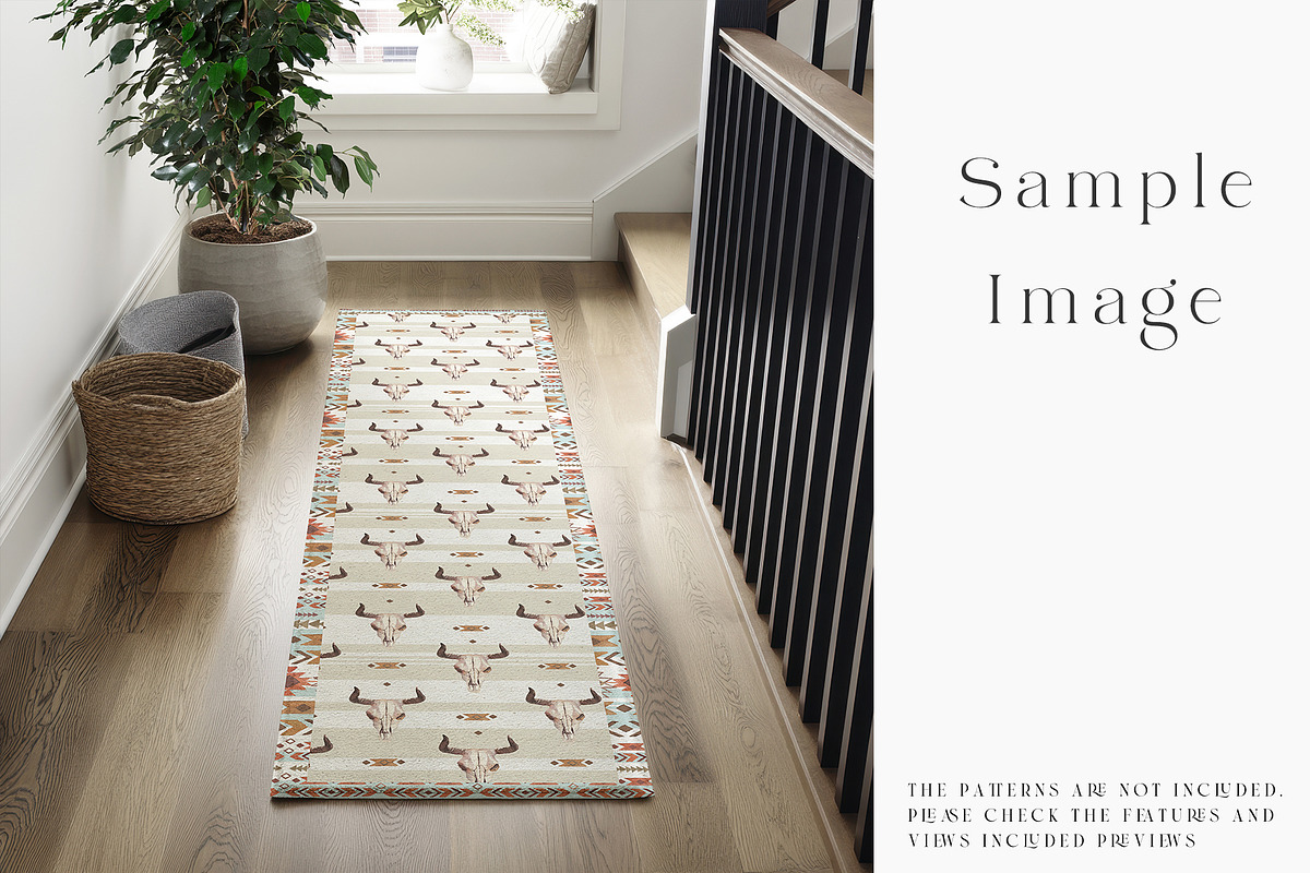 Rug Runner Mockups 22 Files, a Product Mockup by mock-ups (Photo 34 of 59)