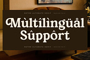 Harbor Nebula Retro Alternate Serif, a Serif Font by Letterena Studios (Thumbnail 12 of 15)