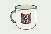 Illuminated Initials font family, a Blackletter Font by kaer_shop (Thumbnail 9 of 10)