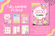 2030 Planner Canva Template Pack, a Design Template by TemplateCastleStore (Thumbnail 3 of 5)