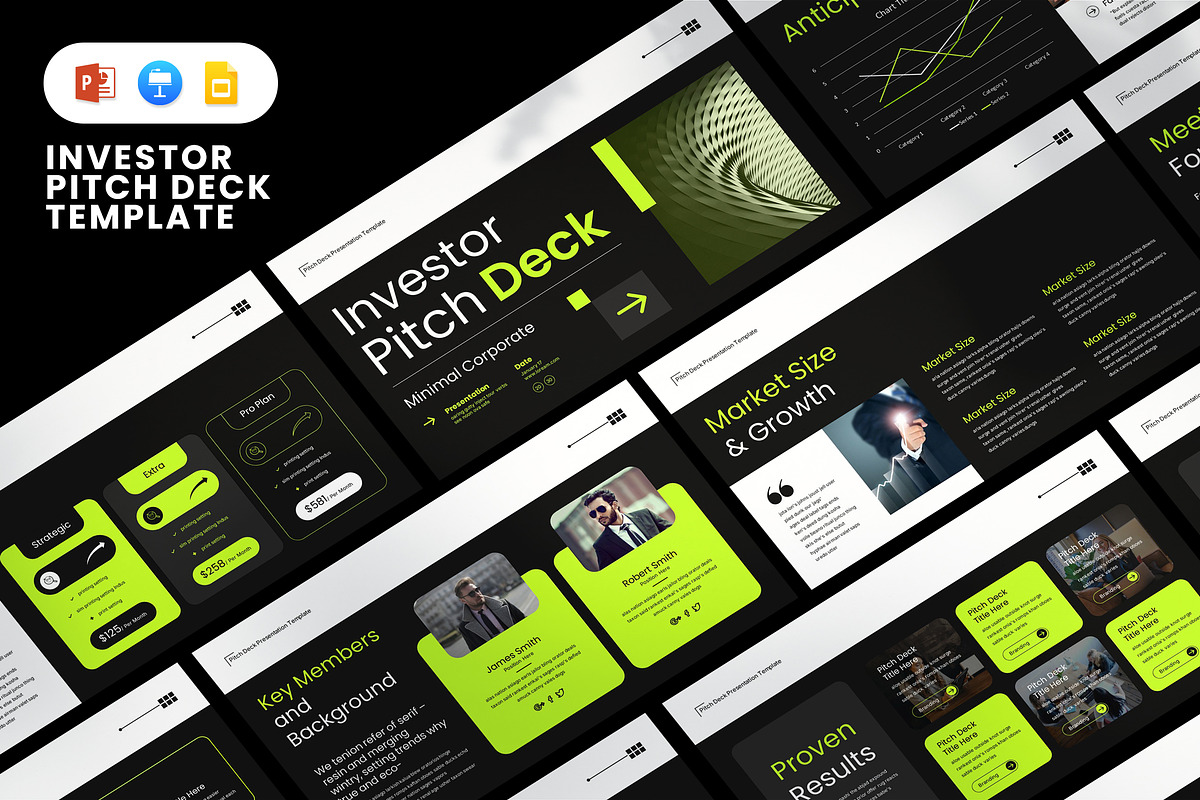 Investor Pitch Deck Presentation, a Presentation Template by Pradaxa (Photo 1 of 7)