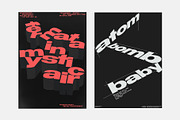 Benzin | Font Family, a Sans Serif Font by Supremat (Thumbnail 8 of 9)