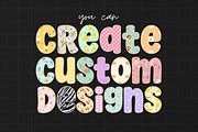 Pearl Font Canva Frame Template, a Design Template by Jozoor (Thumbnail 2 of 4)