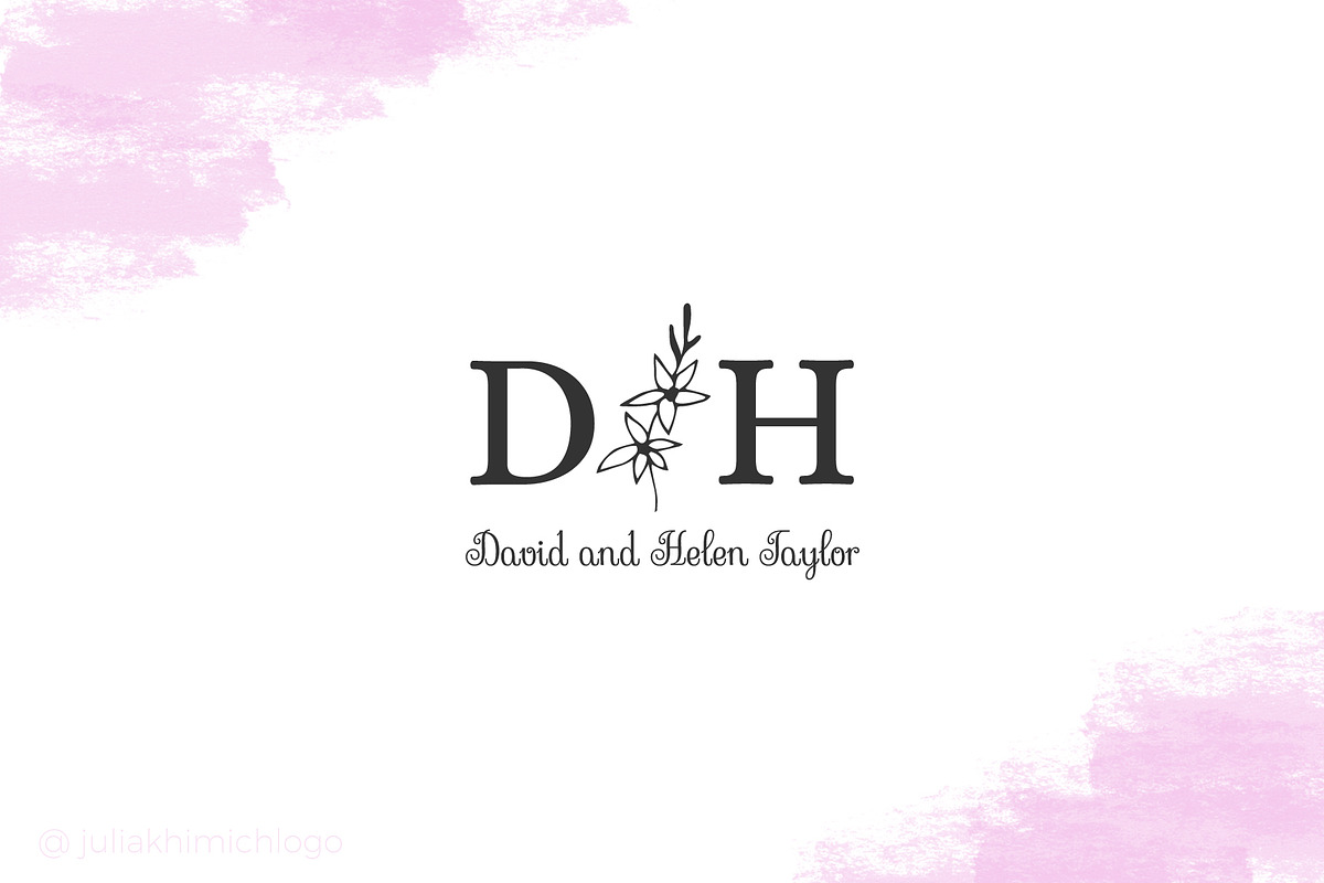 Logo Pack Vol.1. Romantic & Wedding, a Branding & Logo Template by Mint Air Studio (Photo 18 of 22)