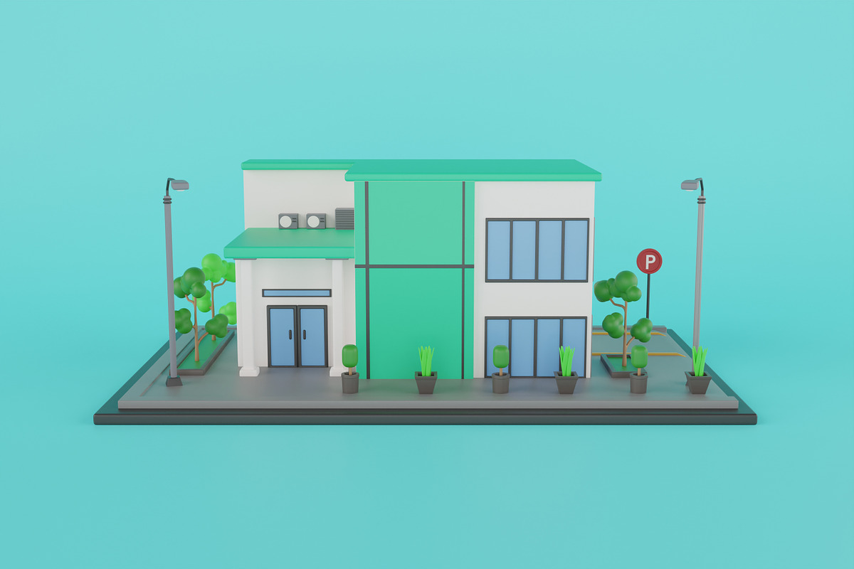 3D Building Pack, an Architecture 3D Model by novia99design (Photo 5 of 9)