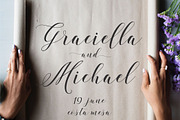 Verbatim Calligraphy Script PRO, a Script Font by INKMETHIS (Thumbnail 2 of 7)