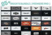 MOGRTs 80 Motion Graphics Templates, a Social Media Template by Crox Studio | Digital (Thumbnail 9 of 11)