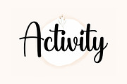 Honesty, a Handwritten Font by Aura Typeface (Thumbnail 4 of 10)
