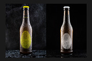 Beer Bottle Mock-Up Set, a Packaging Mockup by Freeman Studio (Thumbnail 6 of 14)
