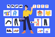 Animated Interview Illustration Set, an Object Illustration by Prosymbols (Thumbnail 4 of 13)