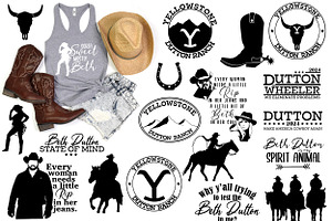 Yellowstone SVG Bundle
