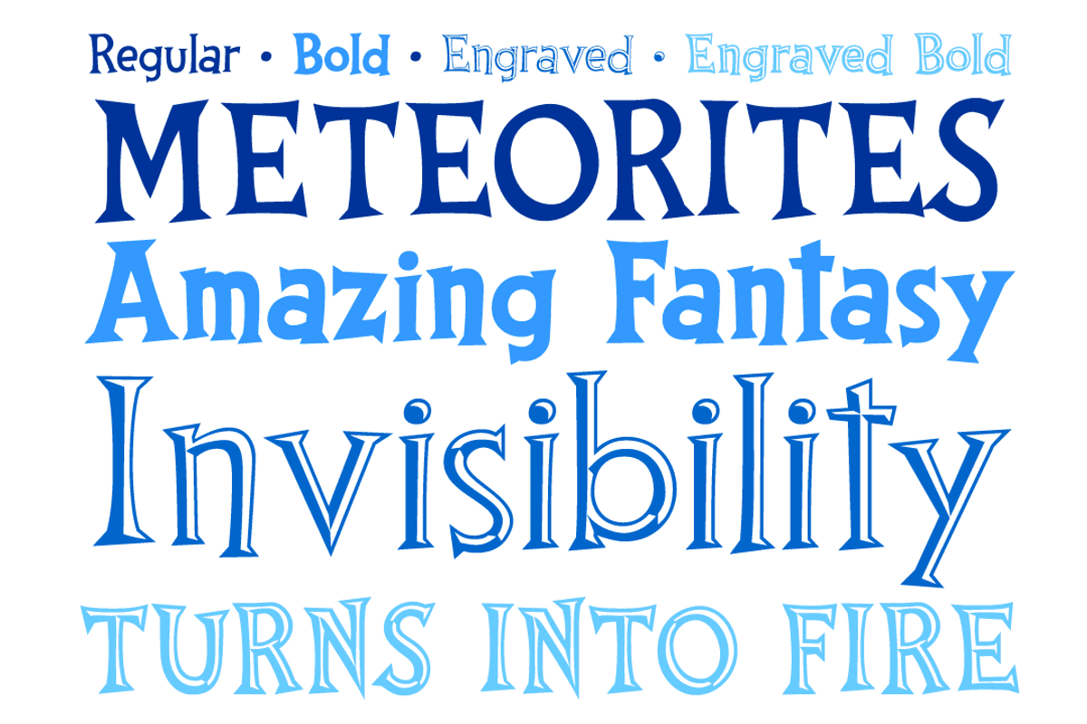 Thingamajig bouncy retro comic font, a Font by Comicraft Fonts (Photo 2 of 3)