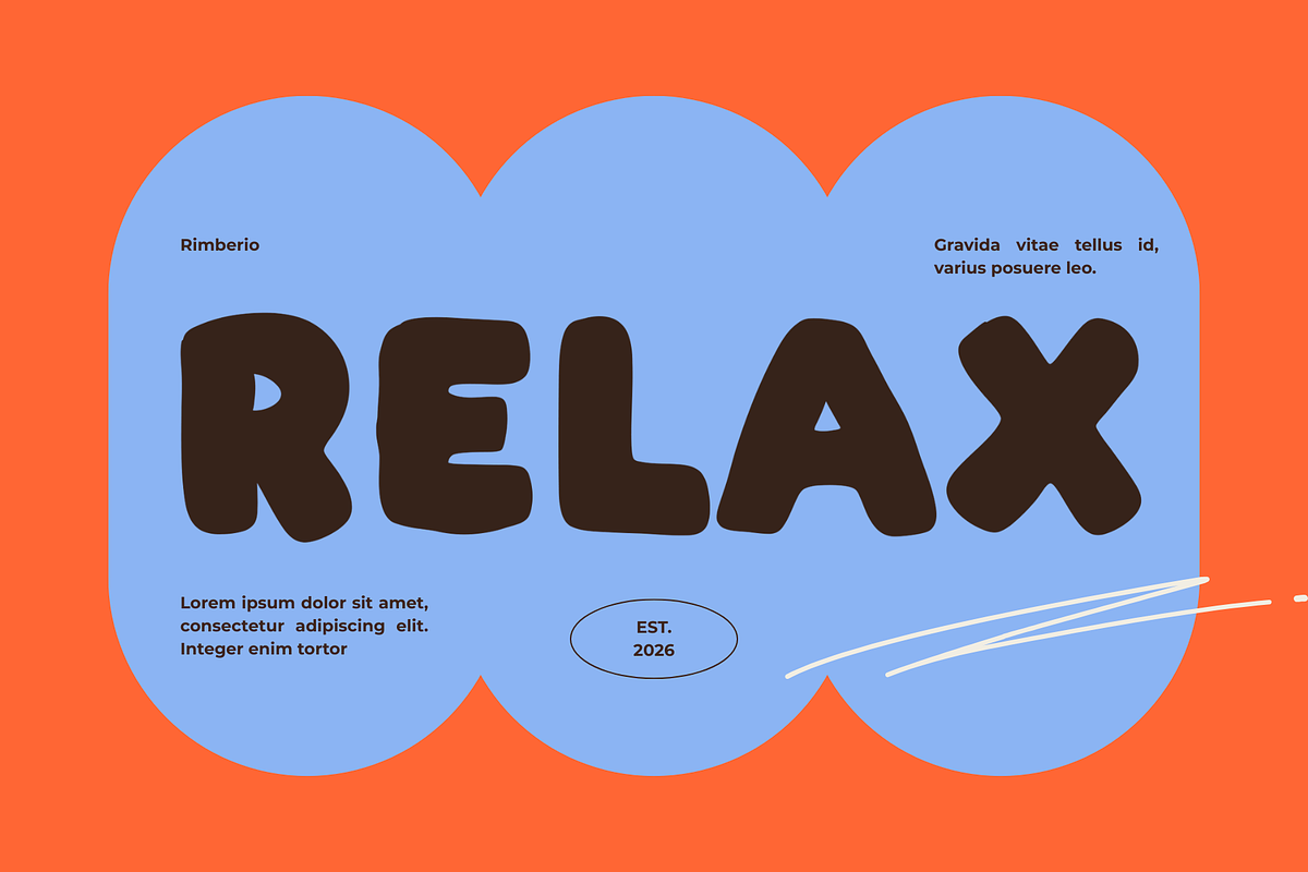 A Chunky Retro Handwritten Font, a Handwritten Font by Nonceni (Photo 12 of 16)