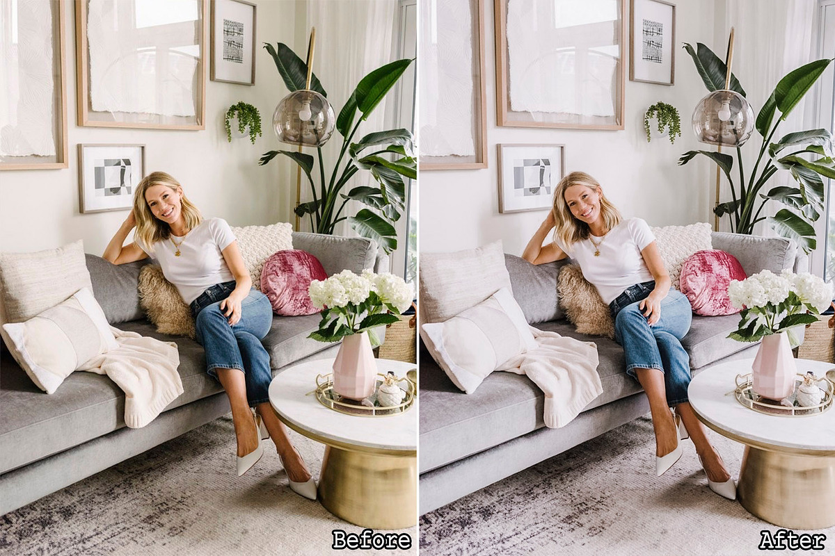 14 Bright Airy Lightroom Presets, a Preset Add-On by Presets by Yevhen (Photo 6 of 10)