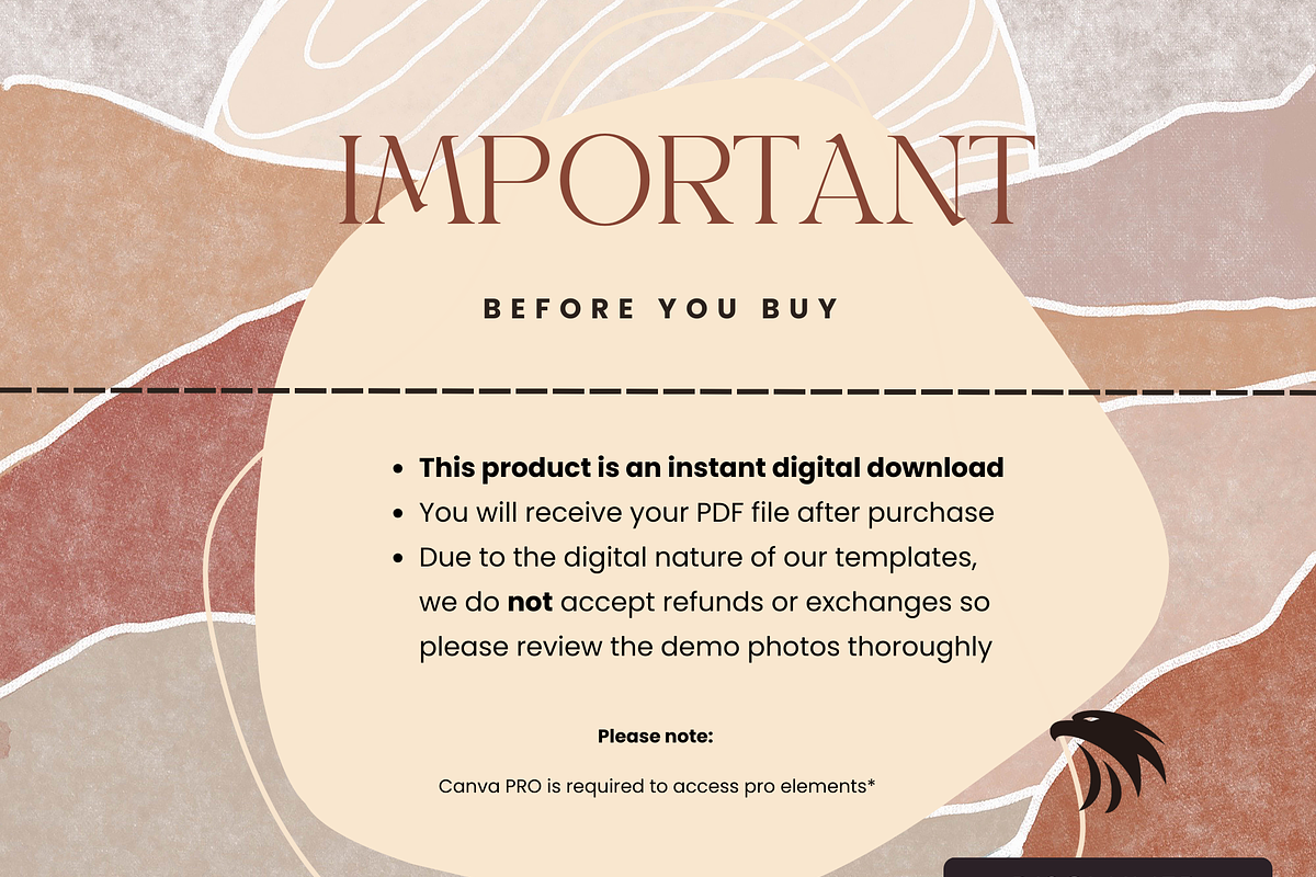75 Boho Instagram Post Templates, a Social Media Template by The Lone Crowd (Photo 8 of 8)