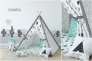 KIDS Fabric Mockup Pack - 1, a Household Mockup by Yuri-U (Thumbnail 3 of 21)